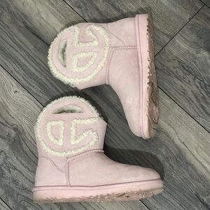 UGG Pink Shearling Boots
